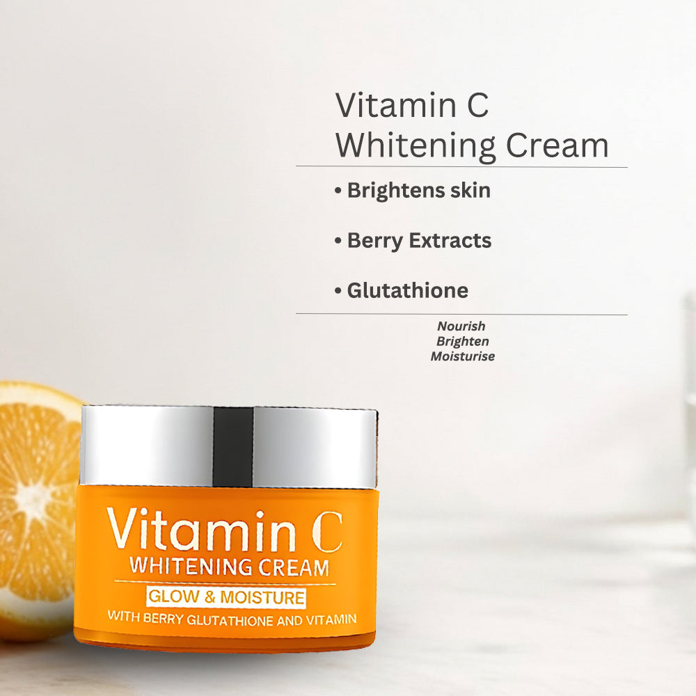 Disaar Vitamin C Whitening Cream with Berry Extract & Glutathione