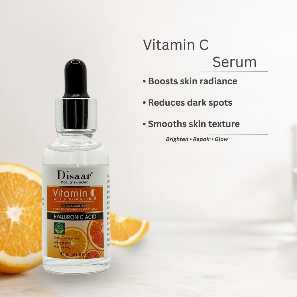 Disaar Organic Vitamin C & Hyaluronic Acid Serum