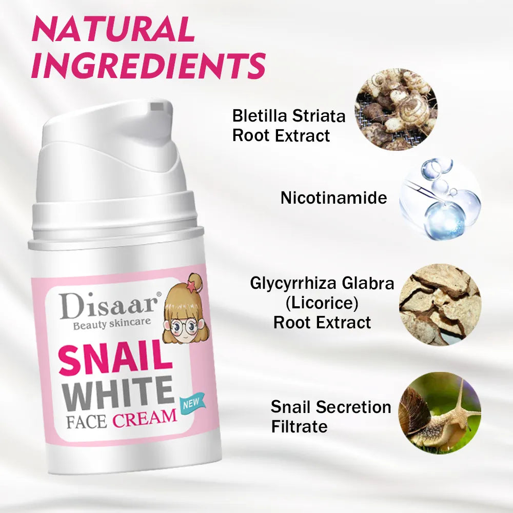 Disaar Snail White Moisture Facial Cream