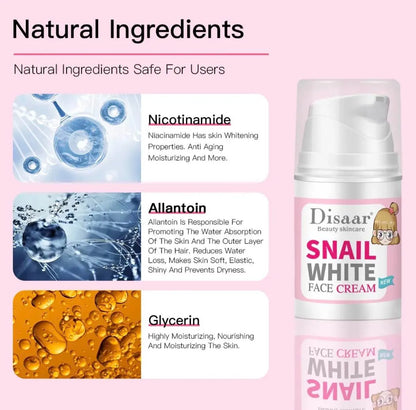 Disaar Snail White Moisture Facial Cream