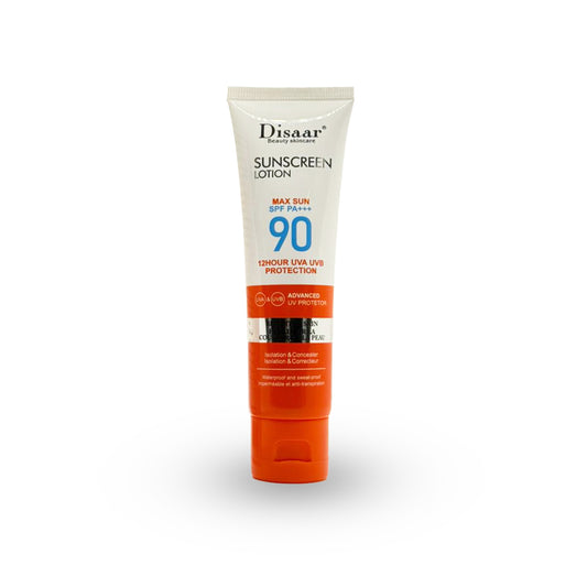 Disaar Sunscreen Lotion SPF 90 – 4-in-1 Sun Protection