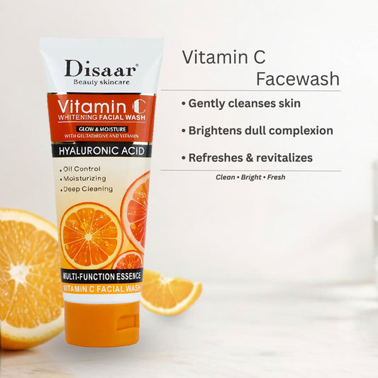 Disaar Vitamin C Face Wash Best Deep Cleansing & Whitening