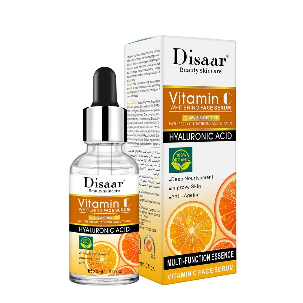 Disaar Organic Vitamin C & Hyaluronic Acid Serum