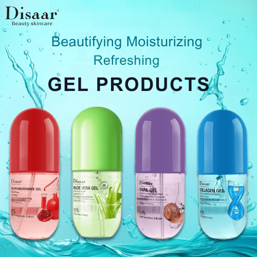 Disaar Gel Bundle – Snail, Collagen, Aloe Vera & Red Pomegranate Gels - Image 2
