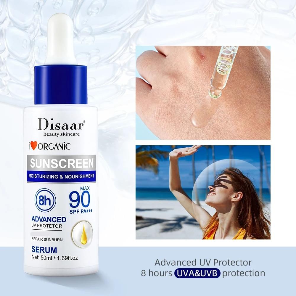 SPF 90 Sunscreen Serum – Best Water-Resistant Broad Spectrum Protection - Image 3