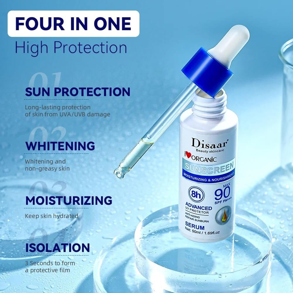 SPF 90 Sunscreen Serum – Best Water-Resistant Broad Spectrum Protection - Image 4